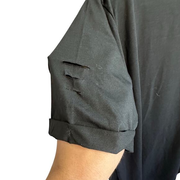 New Ravmen black sequence “good time, good life” tshirt size large New - Picture 3 of 8